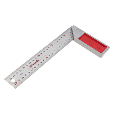 Угольник стальной, 250 мм, градуировка Matrix по ценам производителя в Челябинске с доставкой по всей России