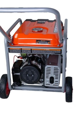 Генератор бензиновый 5,0 кВт 220В 27 л с электростартером и колесами TOR KM6500H по ценам производителя в Челябинске с доставкой по всей России