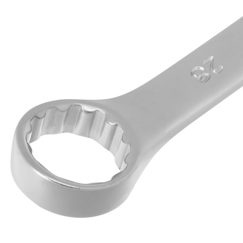 Ключ комбинированный, 28 мм, CrV, матовый хром Stels по ценам производителя в Челябинске с доставкой по всей России