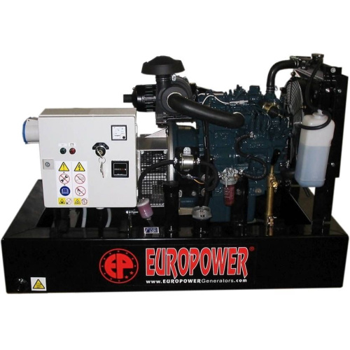 Генератор дизельный EUROPOWER EP 18 DE по ценам производителя в Челябинске с доставкой по всей России