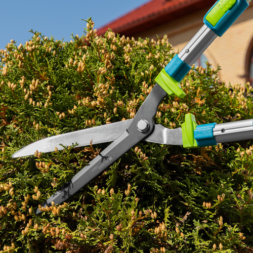 Кусторез, 640 - 820 мм, телескопические алюминиевые рукоятки, Luxe, Palisad по ценам производителя в Челябинске с доставкой по всей России