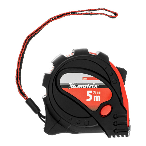 Рулетка Status Magnet 3 fixations,5 м х 25 мм,обрезиненный корпус,зацеп с магнитом Matrix по ценам производителя в Челябинске с доставкой по всей России