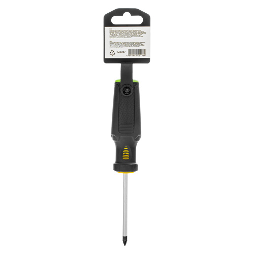 Отвертка, PZ1x75 мм, S2, 3к рукоятка Denzel по ценам производителя в Челябинске с доставкой по всей России