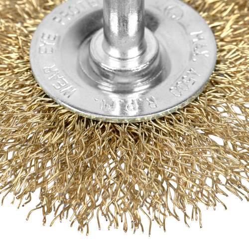 Набор щеток для дрели, 3 шт, 1 плоская, 65 мм, 50 мм "чашка", ручная металлическая Matrix по ценам производителя в Челябинске с доставкой по всей России