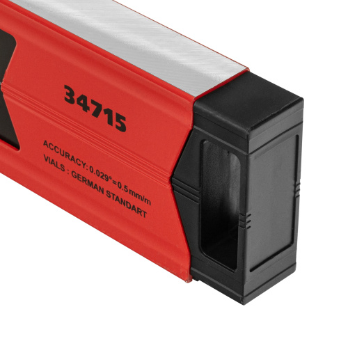 Уровень алюминиевый магнитный, 1500 мм, фрезерованный, 3 глазка (1 зеркальный) усиленный Matrix по ценам производителя в Челябинске с доставкой по всей России