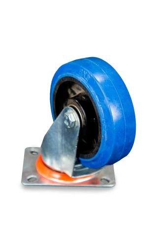 Колесо поворотное из эластичной резины MW150 150 мм по ценам производителя в Челябинске с доставкой по всей России