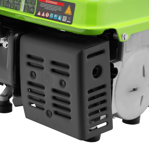 Генератор бензиновый БС-950, 0.8 кВт, 230 В, 2-х тактный, 4 л, ручной стартер Сибртех по ценам производителя в Челябинске с доставкой по всей России