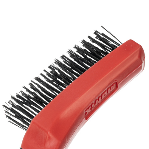 Щетка зачистная четырехрядная, двухкомпонентная рукоятка Matrix по ценам производителя в Челябинске с доставкой по всей России