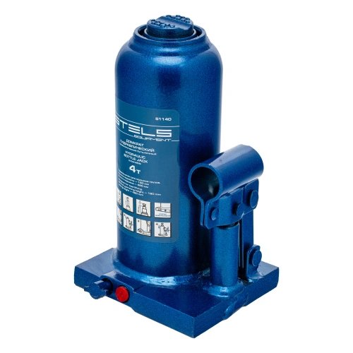 Домкрат гидравлический бутылочный телескопический, 4 т, h подъема 190-480 мм Stels по ценам производителя в Челябинске с доставкой по всей России