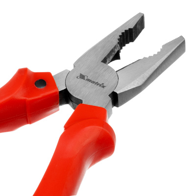 Плоскогубцы комбинированные Standard, 200 мм, шлифованные, пластмассовые рукоятки Matrix по ценам производителя в Челябинске с доставкой по всей России