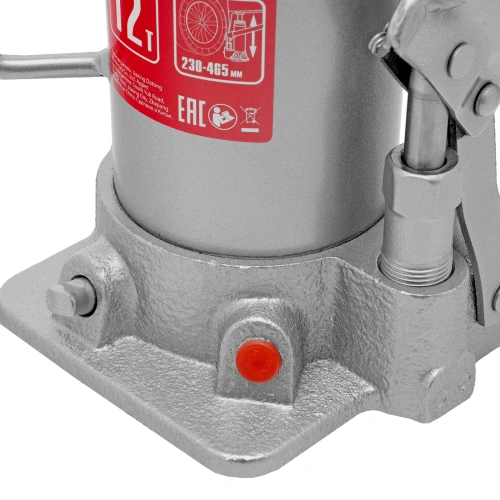 Домкрат гидравлический бутылочный, 12 т, высота подъема 230-465 мм Matrix по ценам производителя в Челябинске с доставкой по всей России