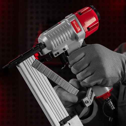 Нейлер-степлер пневматический 2 в 1, с регулировкой глубины забивания, гвозди 18GA, скобы 18GA Matrix по ценам производителя в Челябинске с доставкой по всей России