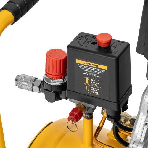 Компрессор воздушный DC1500/24, прямой привод, 1.5 кВт, 24 литра, 220 л/мин Denzel по ценам производителя в Челябинске с доставкой по всей России