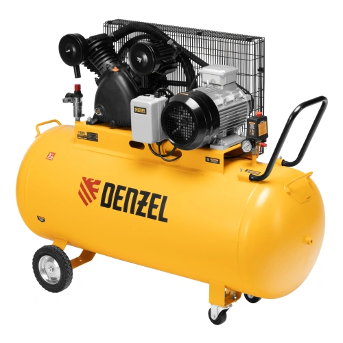 Компрессор воздушный рем. привод BCV 5500-T/270, 5,5 кВт, 270 литров, 850 л/мин Denzel по ценам производителя в Челябинске с доставкой по всей России