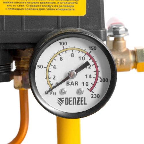 Компрессор воздушный, ременный привод BCI5500-T/200, 5.5 кВт, 200 литров, 850 л/мин Denzel по ценам производителя в Челябинске с доставкой по всей России