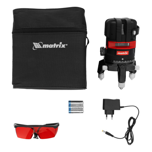 Лазерный уровень ML 05 Red, 20 м, 635 нм, резьба 5/8" Matrix по ценам производителя в Челябинске с доставкой по всей России