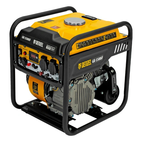 Генератор инверторный GK-5500iF, 5,5 кВт, 230 В, ручной старт DENZEL по ценам производителя в Челябинске с доставкой по всей России