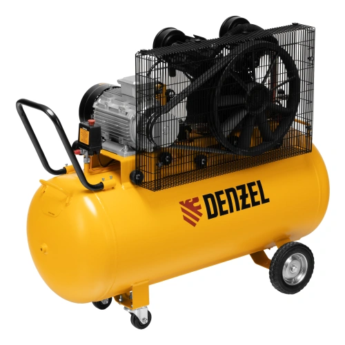Компрессор воздушный рем. привод BCV 4000-T/200, 4,0 кВт, 200 литров, 690 л/мин Denzel по ценам производителя в Челябинске с доставкой по всей России