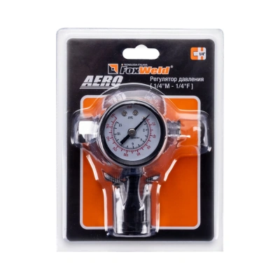 Регулятор давления со встроенным манометром 10 бар, 1/4" AERO по ценам производителя в Челябинске с доставкой по всей России