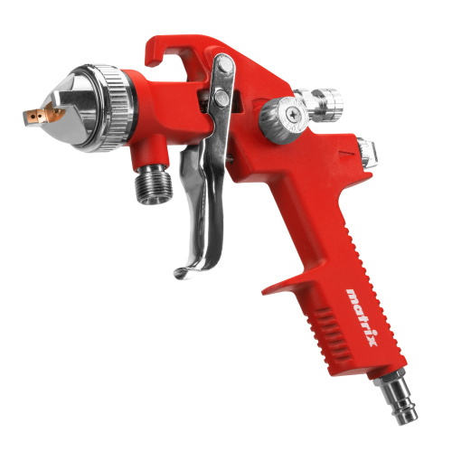 Краскораспылитель HVLP пневмат. с нижним бачком V= 1 л, сопло диаметром 1.4 мм Matrix по ценам производителя в Челябинске с доставкой по всей России