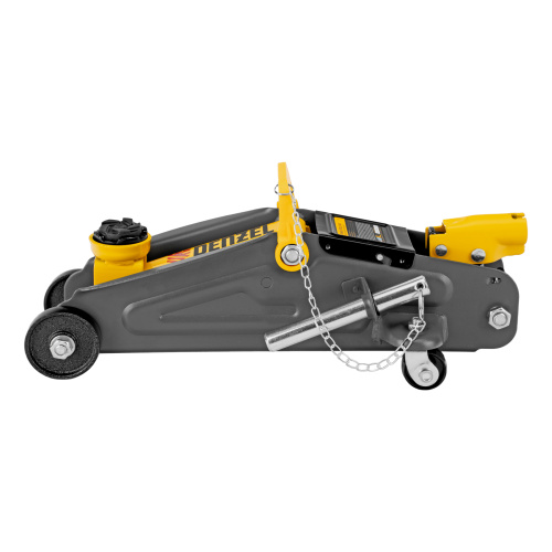 Домкрат гидравлический подкатной с фиксатором, 2 т, 130-330 мм Denzel по ценам производителя в Челябинске с доставкой по всей России