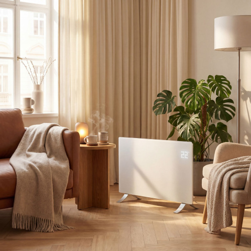 Конвектор электрический OptiPrime-2000, Wi-Fi, тачскрин, цифровой термостат, 2000 Вт Denzel по ценам производителя в Челябинске с доставкой по всей России