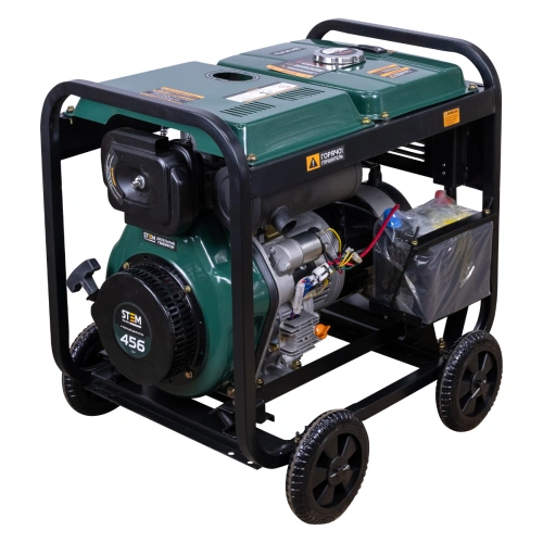 Генератор дизельный STEM Techno S5500DE (5.5 кВт, электростартер, дисплей, подогрев) по ценам производителя в Челябинске с доставкой по всей России