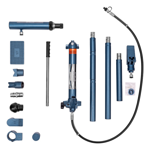 Растяжка гидравлическая, 10 т, набор из 17 предметов, 7 сменных насадок, в пластиковом кейсе на колесах Stels по ценам производителя в Челябинске с доставкой по всей России