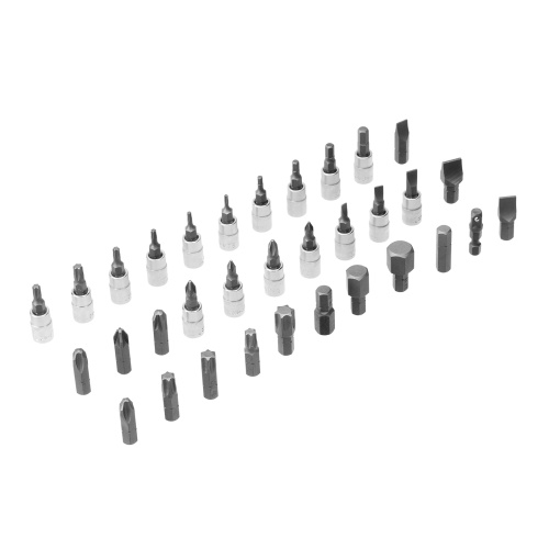 Набор инструментов, 1/2", 1/4", CrV, S2, пластиковый кейс, 94 предмета Denzel по ценам производителя в Челябинске с доставкой по всей России