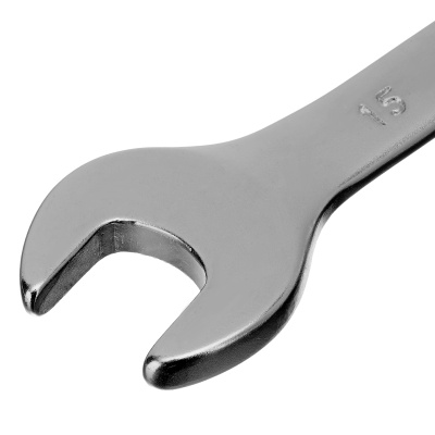 Ключ комбинированный, 15 мм, CrV, матовый хром Stels по ценам производителя в Челябинске с доставкой по всей России