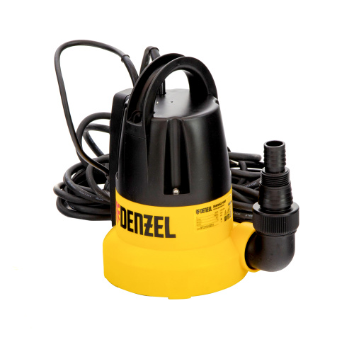 Дренажный насос DP500E, 500 Вт, подъем 7 м, 7000 л/ч Denzel по ценам производителя в Челябинске с доставкой по всей России
