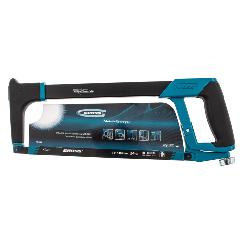 Ножовка по металлу "Piranha", 300 мм, обрезиненная рукоятка и захват Gross по ценам производителя в Челябинске с доставкой по всей России