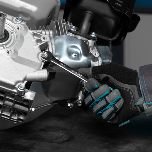 Набор ключей комбинированных с трещоткой, 8-19 мм, 7 шт, CrV Gross по ценам производителя в Челябинске с доставкой по всей России