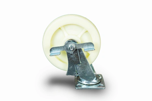 Колесо большегрузное поворотное SCdnb 80 200 мм полипропиленовое с тормозом по ценам производителя в Челябинске с доставкой по всей России