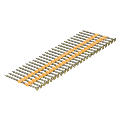 Гвозди для пнев. нейлера (крашен.) длина - 65 мм, диам. - 2,9 мм, 2000 шт. Denzel по ценам производителя в Челябинске с доставкой по всей России