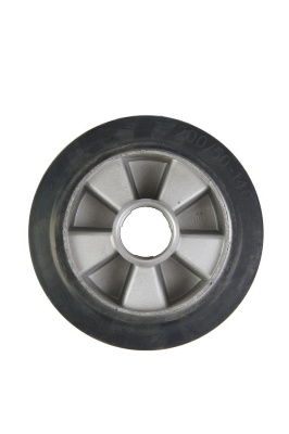 Колесо резиновое 200х50 мм без подшипника для тележек гидравлических BF/WB/RHP по ценам производителя в Челябинске с доставкой по всей России