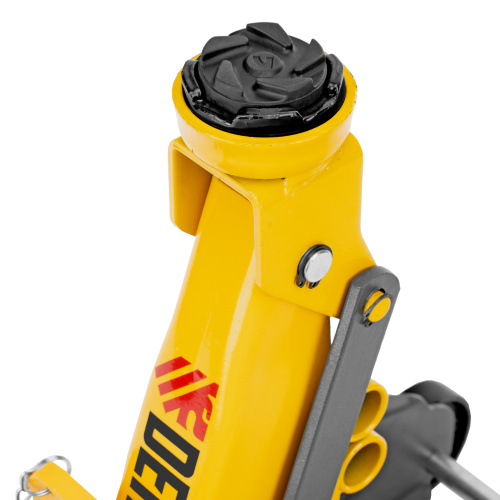 Домкрат гидравлический подкатной с фиксатором, 2 т, 130-330 мм, в кейсе Denzel по ценам производителя в Челябинске с доставкой по всей России