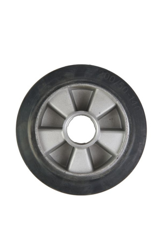 Колесо резиновое 200х50 мм без подшипника для тележек гидравлических BF/WB/RHP по ценам производителя в Челябинске с доставкой по всей России