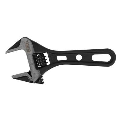 Ключ разводной 115 мм, CrV, кованый, укороченная рукоятка Denzel по ценам производителя в Челябинске с доставкой по всей России