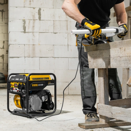 Генератор инверторный GK-5500iF, 5,5 кВт, 230 В, ручной старт DENZEL по ценам производителя в Челябинске с доставкой по всей России