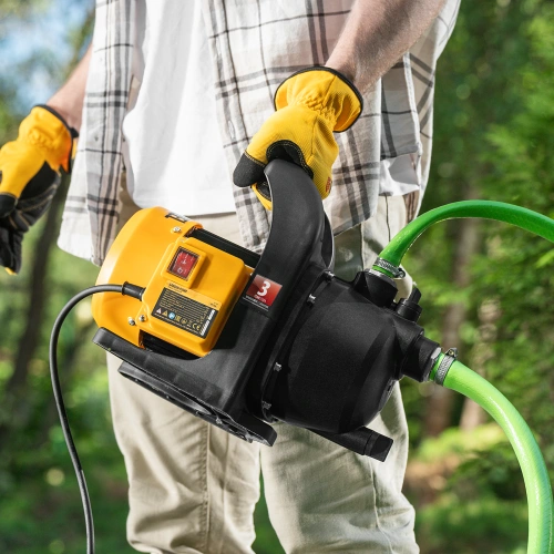 Садовый поверхностный насос GPL600, 600 Вт, 3000 л/ч, подъем 35 м, пластик Denzel по ценам производителя в Челябинске с доставкой по всей России