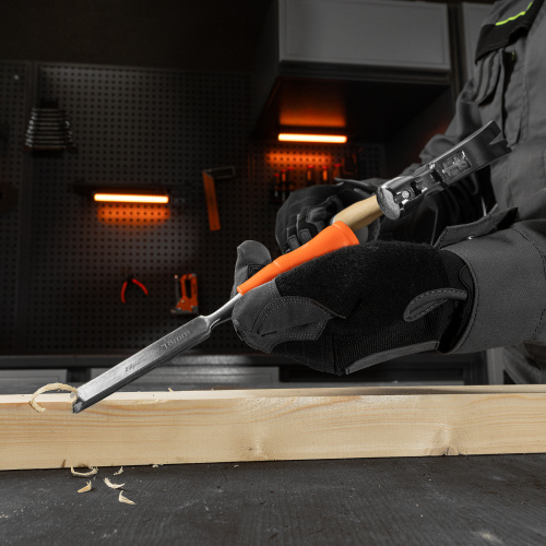 Набор стамесок 4 шт, 6-12-18-24 мм, плоские, пластиковые ударные рукоятки Sparta по ценам производителя в Челябинске с доставкой по всей России