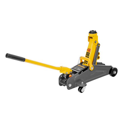 Домкрат гидравлический подкатной с фиксатором, 2 т, 130-330 мм Denzel по ценам производителя в Челябинске с доставкой по всей России