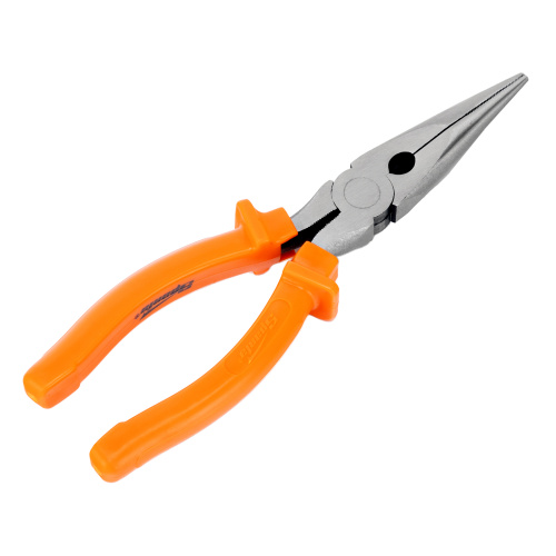 Длинногубцы прямые Classic, 200 мм, шлифованные, пластмассовые рукоятки Sparta по ценам производителя в Челябинске с доставкой по всей России