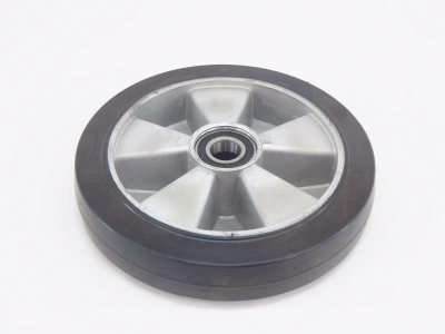 Колесо резиновое 250х50 мм с подшипником для тележек гидравлических HW по ценам производителя в Челябинске с доставкой по всей России