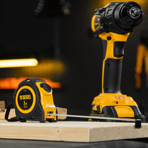 Рулетка 3м х 16мм, обрезиненный корпус, автоматическая фиксация Denzel по ценам производителя в Челябинске с доставкой по всей России
