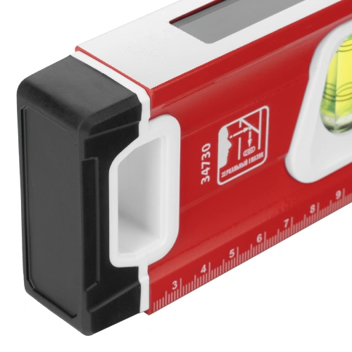 Уровень алюминиевый, магнит, фрезерованный, 3 глазка (1 зеркальный) 400 мм Matrix по ценам производителя в Челябинске с доставкой по всей России