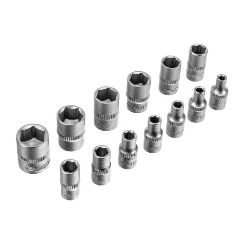 Набор инструментов, 1/2", 3/8", 1/4", пластиковый кейс 160 предм. Сибртех по ценам производителя в Челябинске с доставкой по всей России