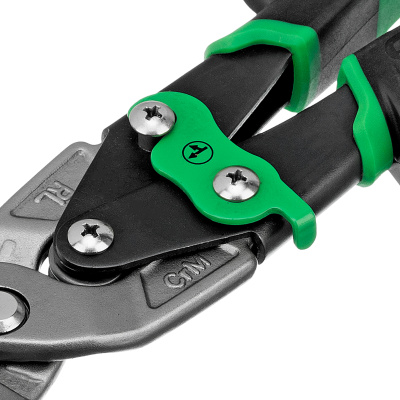 Ножницы по металлу "Piranha", 270 мм, прямой и правый проходной рез, сталь СrMo, двухкомпонентные рукоятки Gross по ценам производителя в Челябинске с доставкой по всей России