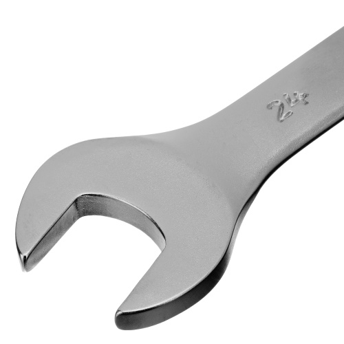 Ключ комбинированный, 24 мм, CrV, матовый хром Stels по ценам производителя в Челябинске с доставкой по всей России